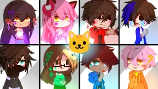 "💖"Do face like a cat"🐱"___⭐Gacha trend?⭐___💜Aphmau💜