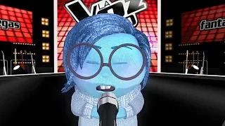 Sadness sings «Hello» La Voz MMD | Blind Auditions