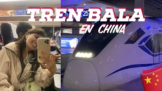 ASÍ ES VIAJAR EN EL TREN BALA DE CHINA | #highspeedtrain