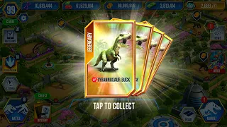 OPEN THEM ALL AND GET THE LEGENDARY CARD TYRANNOSAUR BUCK | HT GAME