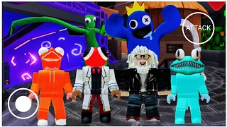 Playing as Old Man,Red, Cyan and Yellow in Rainbow Friends Chapter 2 Full Gameplay #roblox