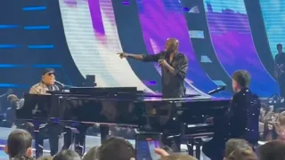 Charlie Puth and Stevie Wonder performs at AMA's 2022 in Honor of Lionel Richie