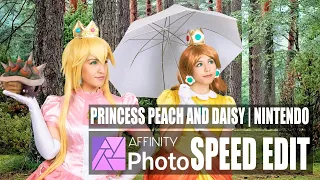 Princess Peach and Daisy Speed Edit in Affinity Photo