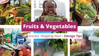 Healthy Grocery Haul + Prices | Storage Tips