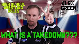 High School Wrestling Rules #39: What is a Takedown?