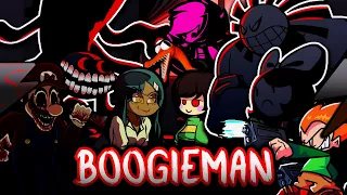 BOOGIEMAN but Every Turn a Different Character Sings 🎶⚡ (FNF Twinsomnia Everyone Sings It)