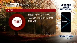 Local on the 8s - Chilly Fall Night w/ Frost Advisory - Green Bay, WI @ 10-8-23