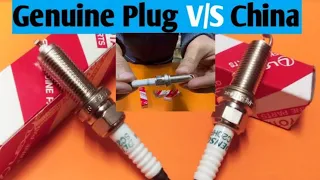 Denso Spark Plug V/S China Copy plug || Toyota Spark Plug