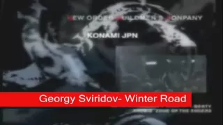 Metal Gear Solid vs Sviridov Winter Road Theme Comparison