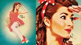 How To Create a Retro Pin-Up Poster in Photoshop