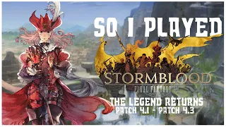 The End Of The Storm | So I Played Final Fantasy XIV: The Legend Returns