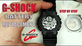How to Change a G-SHOCK Watch Battery