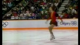 カタリーナ・ビット／1988 カルガリー五輪 フリースケーティング