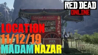 Red Dead Redemption 2 Online | Madam Nazar Location Today 11 December