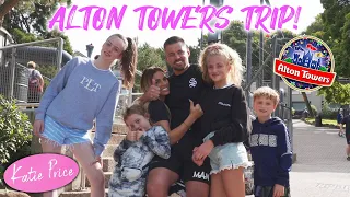 KATIE PRICE: ALTON TOWERS WITH THE FAMILY! (FUNNY!)