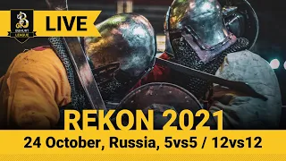 12vs12 "REKON 2021", Women's 5vs5, Russia, LIVE day 2