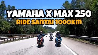 YAMAHA X MAX 250 | RIDE SANTAI 1000KM