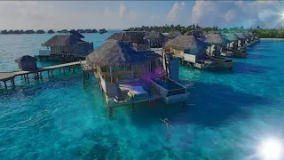 Malediven (Maldives) 💙 Six Senses Laamu 💦🌴🐠🌺 Drohnen-Aufnahmen (Drone Shots) 2 💙