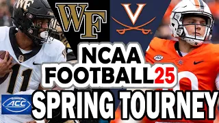 Wake Forest at Virginia - ACC Spring Tournament Play-In Game (NCAA 25)