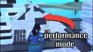 How to get performance  mode on console PS4/Xbox!!