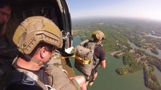 U.S. ARMY RANGER WATER JUMP