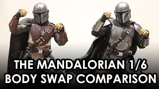 THE MANDALORIAN 1/6 BODY MOD COMPARISON TBLEAGUE x ORIGINAL - UNREAL TOYS