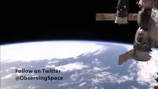 Time lapse view of Earth from the ISS on May 2, 2014