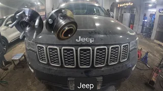 wheel hub bearing replcement jeep #jeep  замена подшипника ступицы колеса джип