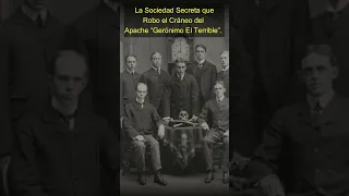 La sociedad secreta que robo del cráneo del apache “Gerónimo el terrible”