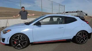 Hyundai Veloster N 2019 года - это захватывающий горячий хетчбэк