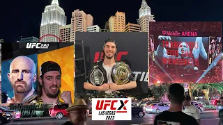 UFC 290 Vlog (Las Vegas + UFC X)