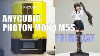 Manga girl enters the real world! Anycubic Photon Mono M5s-Print Like a Master [Anycubic Prime Day]