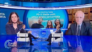 Alessandra Todde e Giuseppe Conte a Porta a Porta | 27/02/2024