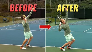 How To Hit The Perfect 2nd Serve in Tennis - Get Rid of Double Faults | Tennis Serve Lesson