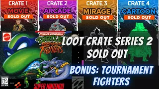 NECA TMNT Loot Crate Series 2 Sellout - Armaggon Reveal and Tournament Fighters discussion!!