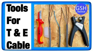 How to Strip Twin and Earth Cable’s - Electricians’ Knife vs Twin and Earth Cable Strippers
