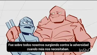 Escena eliminada - El ascenso de las Tortugas Ninja (Rottmnt)