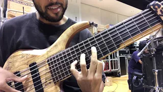 7 STRING BASS!!! - How to play the chords to SPACE FOOD!