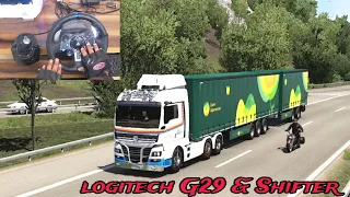 Euro Truck Simulator 2 | Going to Switzerland | Logitech G29 & Shifter Gameplay