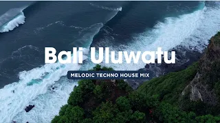 Melodic Techno House Mix @ Bali Uluwatu Cliff (Denon Prime Go DJ Set)
