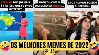 SE RIR VOCÊ PERDE! VÍDEOS ENGRAÇADOS 2022 🤣😂😅 - Melhores Memes [tente não rir] Ep. 48