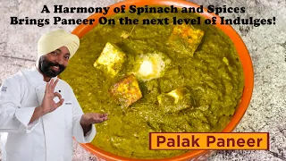 Palak Paneer | पालक पनीर | Chef Harpal Singh