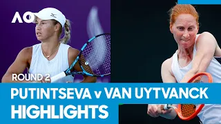 Yulia Putintseva vs Alison Van Uytvanck Match Highlights (2R) | Australian Open 2021