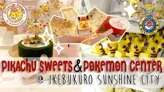 Pikachu Sweets by Pokémon Café x Pokémon Center MEGA TOKYO at Ikebukuro Sunshine City | 2022