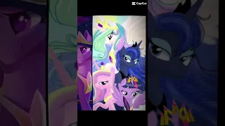 princess celestia and princess luna and princess cadence and princess twilight sparkle mlp