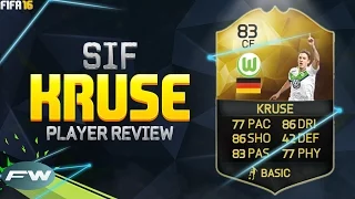 FIFA 16 SIF KRUSE Review (83) w/ In Game Stats & Gameplay