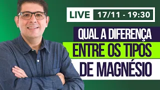 Existe diferença entre os tipos de magnésio? Qual escolher? | Live com o Dr Juliano Teles