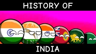 History of India🇮🇳 | Countryballs