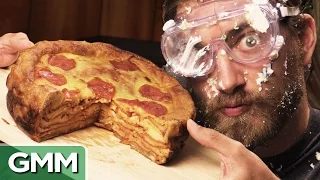 Pizza Cake Birthday Surprise