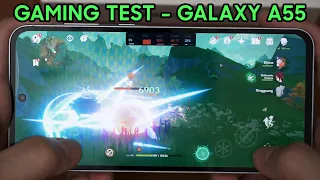 Gaming test - Samsung Galaxy A55 with Exynos 1480